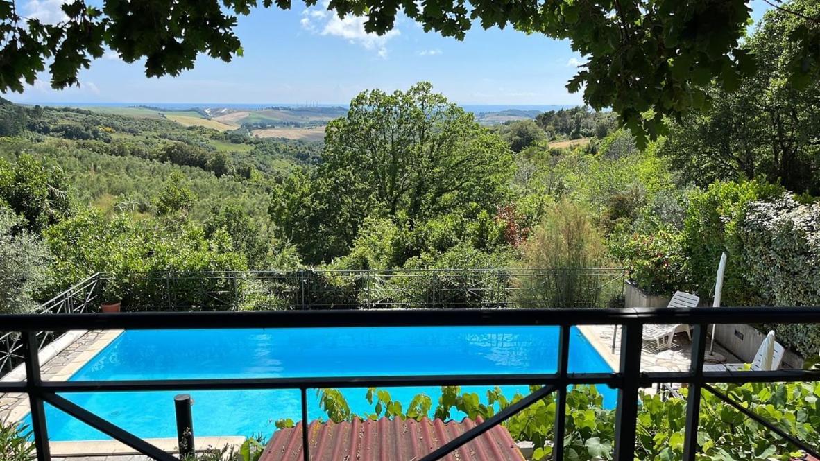 Villa Antonella Castellina Marittima Eksteriør bilde